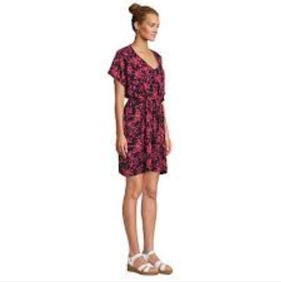 NWT Lands End Floral Print Cover Up Dress XL/XXL - Picture 11 of 11